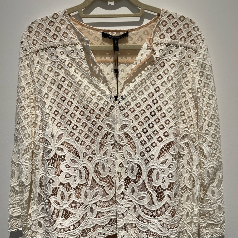 BRAND NEW BCBGMAXAZRIA “HONORA” BLOUSE